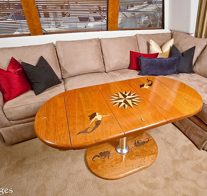 Dining Tables for Yacht Tables and Interior Sailboat Tables. Custom