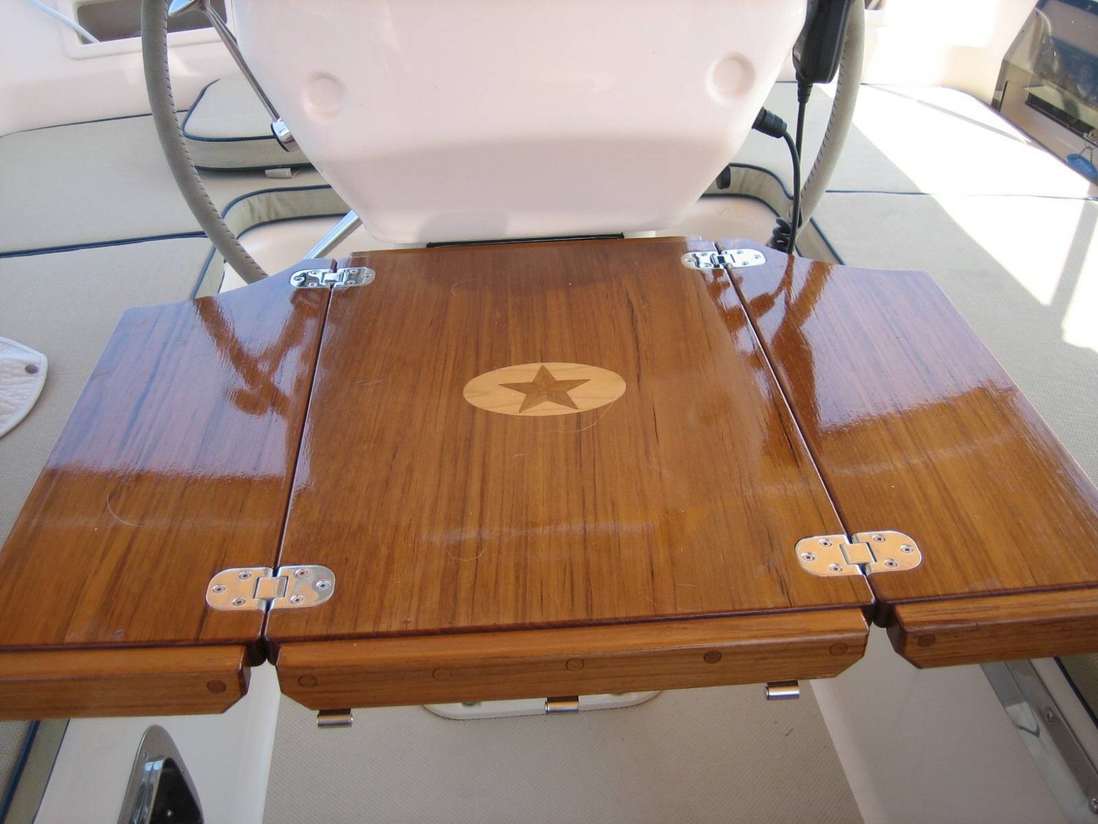 sailboat cockpit table hardware