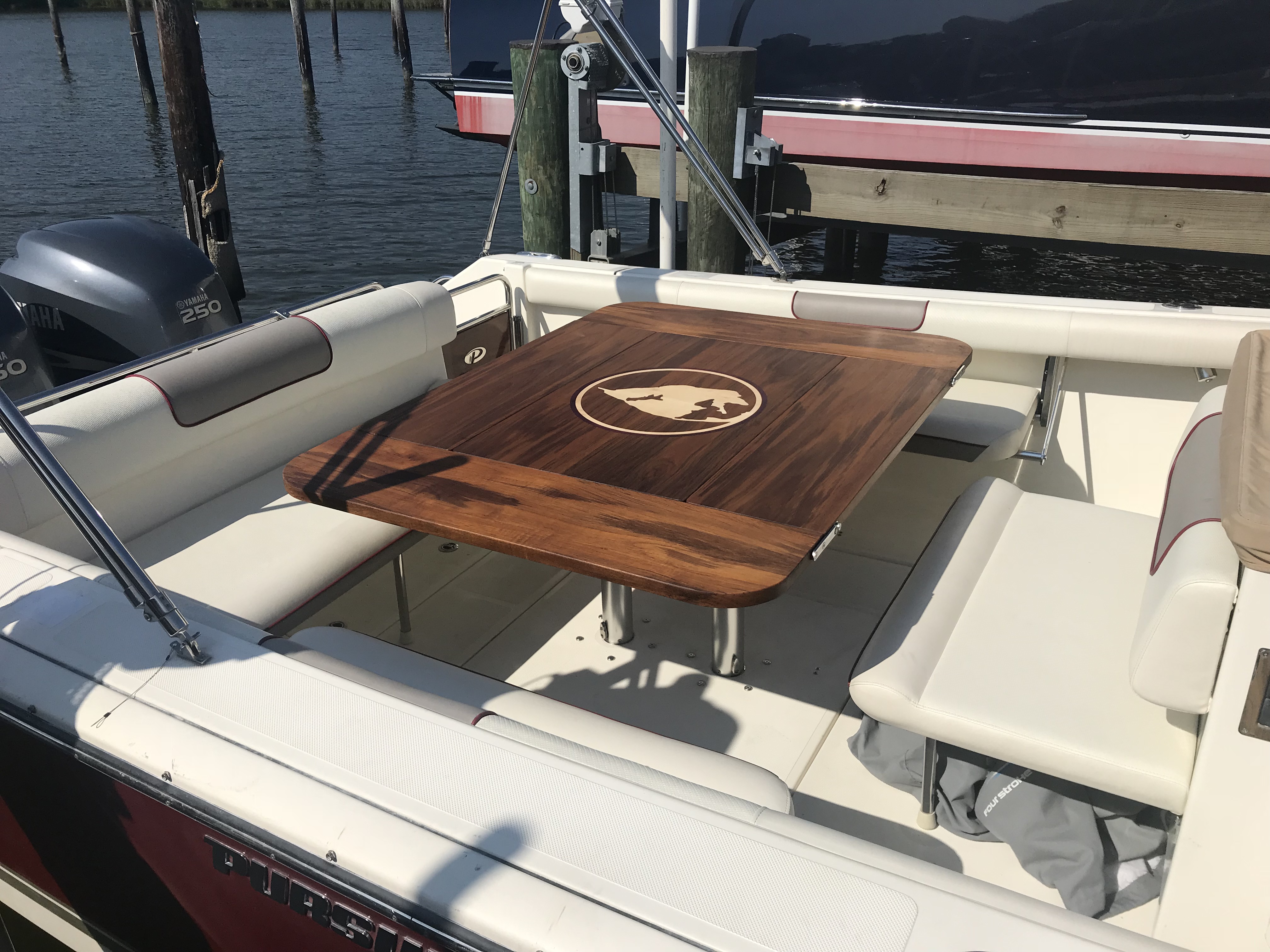 yacht saloon tables